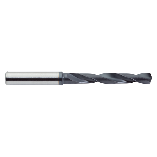 M.A. Ford HPDCR 1000A | 10.00mm Drill Size x 10.00mm Shank x 61.00mm Flute Length x 103.00mm OAL x 30 Degree Helix Angle 2 Flute ALtima Coated Carbide HPDCR Jobber Length Drill Bit