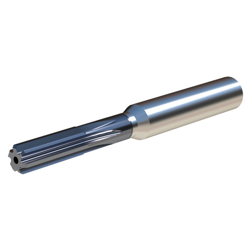 Seco Tools 10289775 | N5BS-7.98H7-EB45 0.314" Diameter x 0.394" Shank x 2.953" OAL 6 Flute Uncoated RX2000 Grade Chucking Reamer