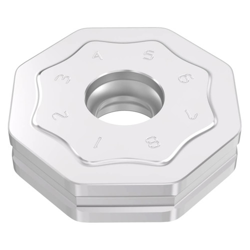 Seco Tools 10312335 | ONMU090520ANTN-MD16 0.866" Circle Diameter x 0.219" Thickness x 0.079" Radius 16 Edge Count CVD Coated MK1501 Grade Carbide Milling Insert