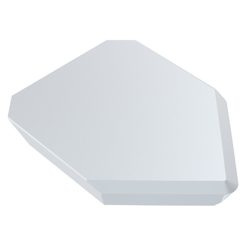 Seco Tools 10312592 | SEAN1203ZZTN-M15 0.500" Circle Diameter x 0.125" Thickness x 0.039" Radius x 20 Degree Clearance Angle 1 Edge Count CVD Coated MK1501 Grade Carbide Milling Insert