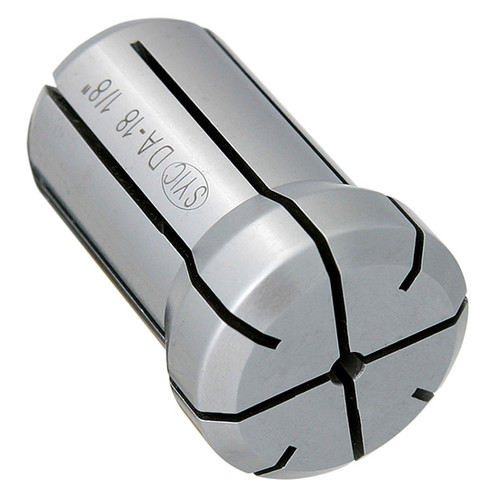 Techniks 01618-25/64 | 0.391" - 0.375" Capacity x 25/64" Shank x DA180 Steel High Precision Double Angle Collet