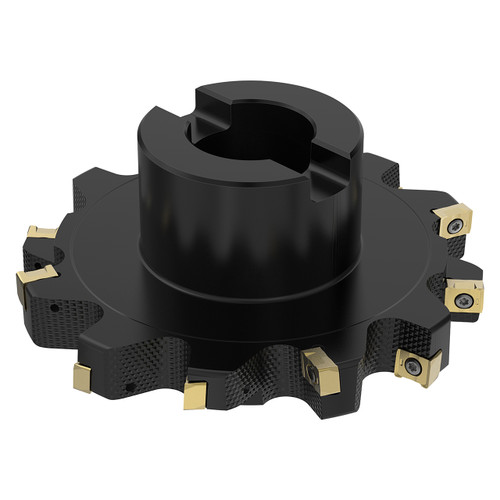 Seco Tools 10092396 | R335.18-125-17-32-4N 125.00mm Cutting Diameter x 33.00mm Cutting Depth of Cut Maximum x 5.00 Degree Rake Axial Angle 4 Cutting Edge 7700 rpm Rotational Speed Arbor R335.18 Indexable Slotting Cutter