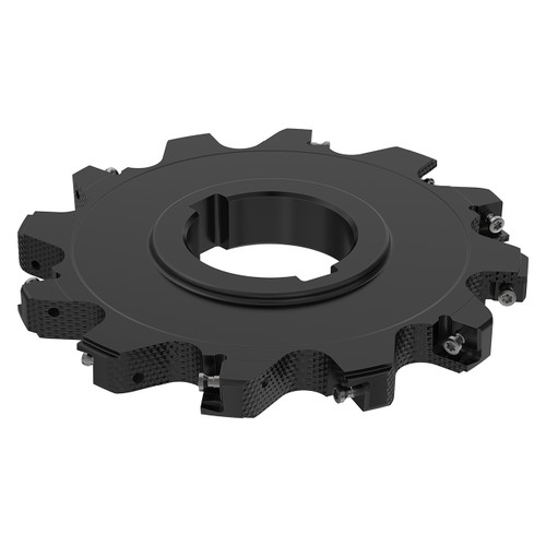 Seco Tools 10092424 | 335.18-125-12-40-6N 125.00mm Cutting Diameter x 33.50mm Cutting Depth of Cut Maximum x 3.00 Degree Rake Axial Angle 6 Cutting Edge 7700 rpm Rotational Speed Arbor hole 335.18 Indexable Slotting Cutter