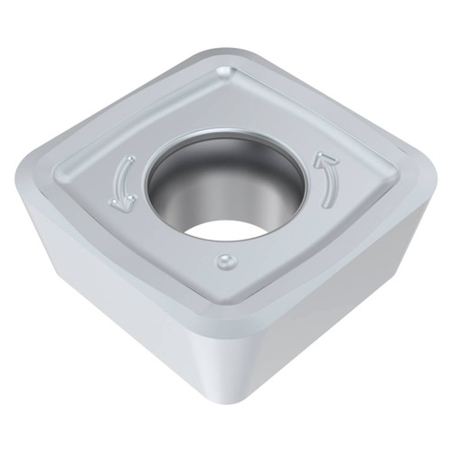 Seco Tools 10252950 | SPKT140523TN-M14 0.551" Inscribed Circle Diameter x 0.091" Radius x 0.219" Insert Thickness 4 Cutting Edge CVD Coated Carbide MP1501 Grade SPKT Milling Insert
