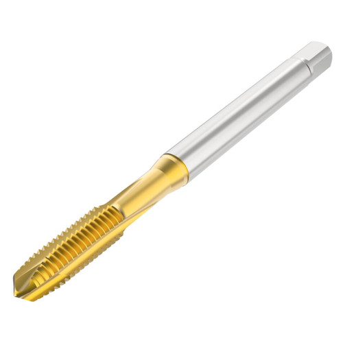Seco Tools 10280420 | T32-PN09B93-5-44-21R 0.125" Thread Diameter x 0.141" Shank x 0.118" Tap Length 3 Flute TiAIN+TiN Coated HSS-E-PM Cylindrical T32 Spiral Point Tap