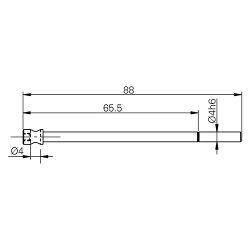 Fowler 54-199-508-0 | 4.00mm Diameter Insert Holder