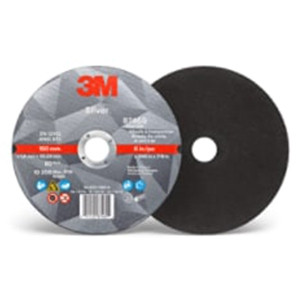 3M 7100398660 | 6" Overall Diameter x 0.045" Thickness x 36+ Grit 87469 Cut-Off Wheel - 25/Carton & 50 Each/Case