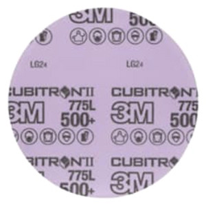 3M 7100383520 | Cubitron II Hookit 5" Overall Diameter x 3.00 mil Thickness x 500+ Grit 500X 775L Film Disc - 50/Carton & 250 Each/Case