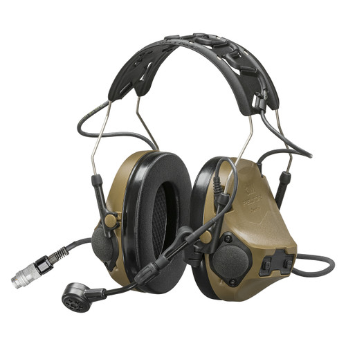 3M 7100327521 | PELTOR MT14H418A-109 CY ComTac VIII Headset - Coyote Brown