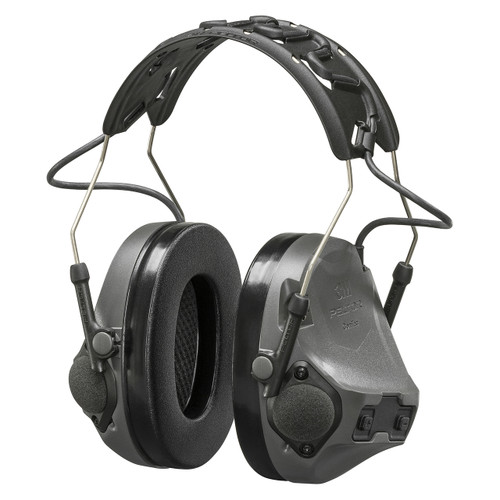 3M 7100328467 | PELTOR MT14H418A-09 GE ComTac VIII Headset - Charcoal Gray