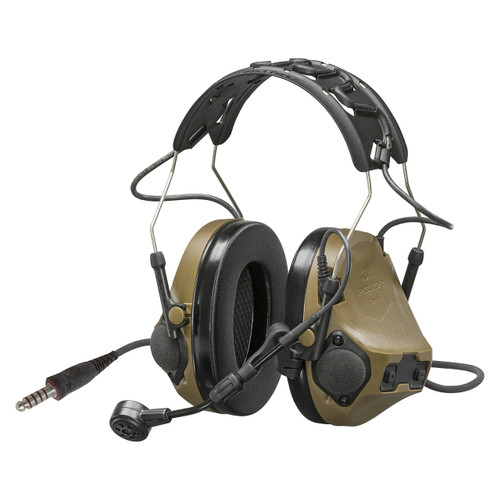 3M 7100327829 | PELTOR MT14H418A-92 CY ComTac VIII Headset - Coyote Brown