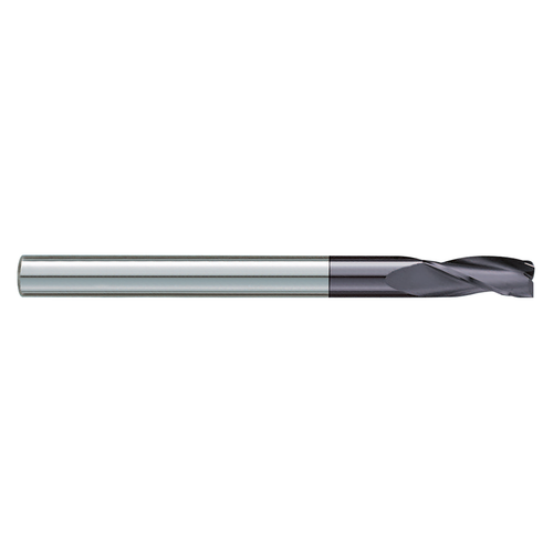 Garr Tool 93317 | 16.00mm Diameter x 16.000" Shank x 50.00mm LOC x 150.00mm OAL x 30 Degree Helix Angle 3 Flute TIALN Coated Square End Mill