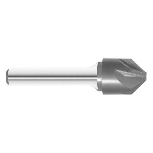 Fullerton Tool 18925 | 1/4" x 90-degree 6 Flute Solid Carbide Countersink