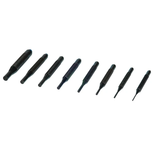 Mitutoyo 985-119 | 4.000" Length Hardened Steel 985 Series Pin Punch Set - 8pcs