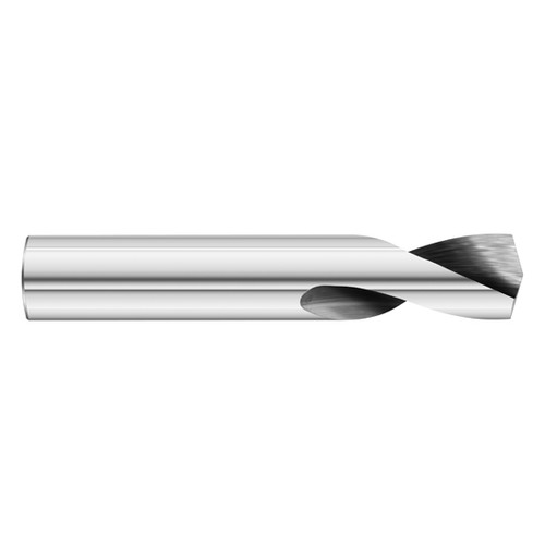 Fullerton Tool 15700 | 3mm Solid Carbide Uncoated Jobbers Length Drill