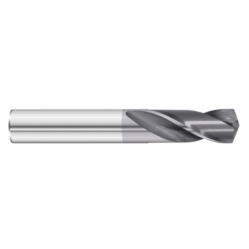 Fullerton Tool 13344 | 12mm Solid Carbide FC7 Screw Machine Length Drill