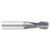 Fullerton Tool 33875 | 5/8" Diameter x 5/8" Shank x 1-1/2" LOC x 3-1/2" OAL 2 Flute TiAlN Solid Carbide Radius End Mill