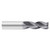 Fullerton Tool 33462 | 5/16" Diameter x 5/16" Shank x 13/16" LOC x 2-1/2" OAL 3 Flute TiAlN Solid Carbide Radius End Mill