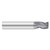 Fullerton Tool 33418 | 7/16" Diameter x 7/16" Shank x 9/16" LOC x 2-3/4" OAL 3 Flute TiAlN Solid Carbide Radius End Mill