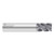 Fullerton Tool 34164 | 1/2" Diameter x 1/2" Shank x 5/8" LOC x 3" OAL 5 Flute FC18 Solid Carbide Radius End Mill