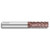 Fullerton Tool 36208 | 1/2" Diameter x 1/2" Shank x 5/8" LOC x 2-1/2" OAL 7 Flute FC20 Solid Carbide Radius End Mill