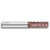 Fullerton Tool 36209 | 1/2" Diameter x 1/2" Shank x 5/8" LOC x 2-1/2" OAL 7 Flute FC20 Solid Carbide Radius End Mill