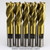 All Industrial 14608 | 9/16" Diameter x 1/2" Shank x 3-3/8" OAL 4 Flute TiN High Speed Steel Square End Mill