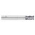 Fullerton Tool 34198 | 1/4" Diameter x 1/4" Shank x 3/4" LOC x 3" OAL 4 Flute FC18 Solid Carbide Radius End Mill