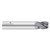 Fullerton Tool 34912 | 1/8" Diameter x 1/8" Shank x 1/4" LOC x 1-1/2" OAL 4 Flute FC18 Solid Carbide Radius End Mill