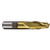 All Industrial 14004 | 3/16" X 3/8" X 7/16" X 2-5/16" TIN HSS 2 FLUTE SINGLE END MILL C.C.