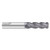 Fullerton Tool 34244 | 1/2" Diameter x 1/2" Shank x 2" LOC x 4" OAL 4 Flute FC18 Solid Carbide Radius End Mill