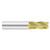 Fullerton Tool 32327 | 3/32" Diameter x 1/8" Shank x 3/8" LOC x 1-1/2" OAL 4 Flute TiN Solid Carbide Square End Mill