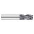 Fullerton Tool 30611 | 1/8" Diameter x 1/8" Shank x 1/2" LOC x 1-1/2" OAL 4 Flute TiAlN Solid Carbide Square End Mill