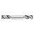 Fullerton Tool 32397 | 3/8" Diameter x 3/8" Shank x 3/4" LOC x 3-1/2" OAL 4 Flute Uncoated Solid Carbide Square End Mill