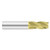Fullerton Tool 32333 | 7/16" Diameter x 7/16" Shank x 1" LOC x 2-3/4" OAL 4 Flute TiN Solid Carbide Square End Mill