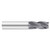 Fullerton Tool 92208 | 4.50mm Diameter x 5mm Shank x 14mm LOC x 51mm OAL 4 Flute TiAlN Solid Carbide Square End Mill