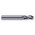 YG1 38584TC | 3/8" Diameter x 3/8" Shank x 5/8" LOC x 3-1/8" OAL 3 Flute TiCN Carbide Single Ball End Mill