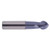 YG1 EG910100 | 10mm Diameter x 10mm Shank x 8.5mm LOC x 75mm OAL 2 Flute TiCN Carbide Single Ball End Mill