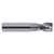 YG1 24579TC | 5/16" Diameter x 5/16" Shank x 3/8" LOC x 2-3/4" OAL 2 Flute 0.6096" Corner Radius TiCN Carbide Single Corner Radius End Mill