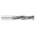 Fullerton Tool 30131 | 1/2" Diameter x 1/2" Shank x 1-1/2" LOC x 4" OAL 2 Flute TiAlN Solid Carbide Square End Mill