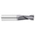 Fullerton Tool 30657 | 1/4" Diameter x 1/4" Shank x 3/4" LOC x 2-1/2" OAL 2 Flute TiAlN Solid Carbide Square End Mill