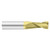 Fullerton Tool 33125 | 1/32" Diameter x 1/8" Shank x 3/32" LOC x 1-1/2" OAL 2 Flute TiN Solid Carbide Square End Mill