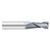 Fullerton Tool 32765 | 1/32" Diameter x 1/8" Shank x 3/32" LOC x 1-1/2" OAL 2 Flute TiCN Solid Carbide Square End Mill