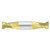 Fullerton Tool 32713 | 1/32" Diameter x 1/8" Shank x 3/32" LOC x 1-1/2" OAL 2 Flute TiN Solid Carbide Square End Mill