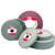 Superior Abrasives 55349 | SHUR-BRITE 8" x 1" x 3" Medium (Density 5) Deburring Wheel