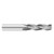 Fullerton Tool 32598 | 1/2" Diameter x 1/2" Shank x 1-1/2" LOC x 4" OAL 3 Flute Uncoated Solid Carbide Square End Mill