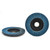 Superior Abrasives 55888 | SHUR-KUT 4-1/2" x 7/8" 60 Grit Type 27 BLAC-KUT Zirconia High Density Flap Disc