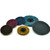 Superior Abrasives 10558 | SHUR-BRITE 3" Very Fine Type R Finish Duty Surface Conditioning Quick Change Disc