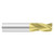 Fullerton Tool 30452 | 1/32" Diameter x 1/8" Shank x 3/32" LOC x 1-1/2" OAL 3 Flute TiN Solid Carbide Square End Mill
