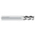 Fullerton Tool 38394 | 1/2" Diameter x 1/2" Shank x 2" LOC x 4" OAL 3 Flute Uncoated Solid Carbide Square End Mill